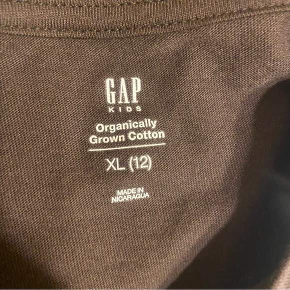 NWT GAP Love (2) Long Sleeved Brown + Blue T-Shirts (2) Girls Size XL - 12. - Picture 9 of 15